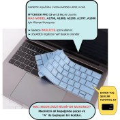 Resim McStorey Macbook Pro Klavye Koruyucu US(ABD) İngilizce Baskı A1706 1989 2159 A1707 1990 Uyumlu 