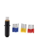 Resim Zcjb 16 Adet 30/45/60 Derece Mimaki Cricut Kesim Plotter Vinil Kesici Bıçaklar + Mimaki Bıçak Tutucu-75147 