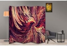 Resim Soyut Temalı Özel Tasarım Paravan Room Divider PRV1190, 180 x 180 