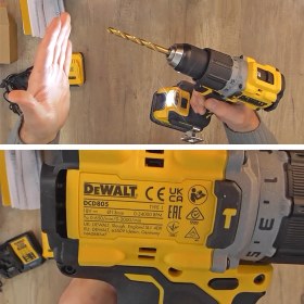 Resim Dewalt DCD805E2T-QW 18V 2AH Li-Ion Darbeli Kömürsüz Çift Akülü Matkap 