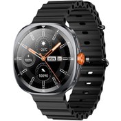 Resim Bix TSW2 1.43 inç AMOLED Ekran Bluetooth 5.3 Telefon Görüşme iOS & Android Uyumlu Metal Akıllı Saat 
