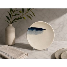 Resim 6 Lı 21 Cm Düz Tabak / Pasta Tabağı / Tatlı Tabağı / Servis Tabağı Blue Wave Gourmet Bonna Diğer 
