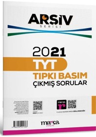 Resim 2021 Tyt Arşiv Serisi Tıpkı Basım Çıkmış Sorular Tamamı Video Çözümlü / 9786259501383 