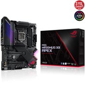 Resim Asus ROG MAXİMUS XII APEX Intel Z490 LGA 1200 DDR4 5000 MHz Masaüstü Anakart 