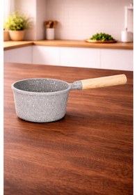 Resim NEPTÜN 14 Cm Döküm Sosluk Sütlük Tava - Gri 