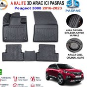 Resim Peugeot 3008 3d Paspas Havuzlu Pro 2016-2023 Arası 
