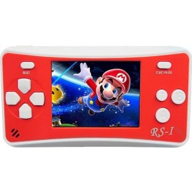 Resim Rs-1 Retro Portable Handheld Game Console, 2.5 İnch 8 Bits True Color Lcd, Built-in 152 Kinds Games Red 