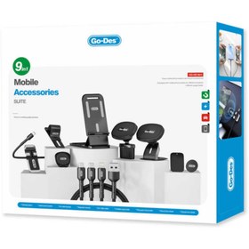 Resim Go-Des Go Des Gd-hd780 9 In 1 Araç Tutucu Seti 