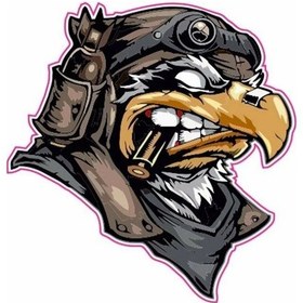 Resim Gogo 75x75mm Sticker 