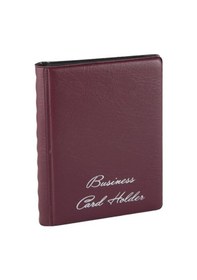 Resim Biala 2 Sıralı 80 Kart Kapasiteli Kartvizitlik 11x13.5 Cm Siyah 