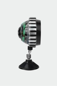 Resim STS Oto Aksesuar Pusula Nostalji Vantuzlu Büyük Işıklı Araç İçi Dekorasyon Pusula 