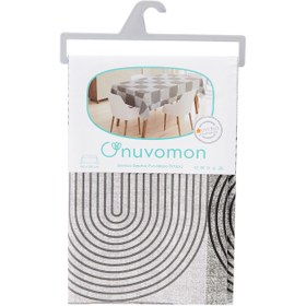 Resim Nuvomon Dertsiz 8223-2 Sephia Pvc Masa Örtüsü - 140x220 cm 