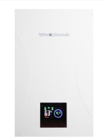 Resim Termodinamik Dek 12 (220V) (Isıtma + Sıcak Su) Dokunmatik Ekran Monofaze Elektrikli Kombi 