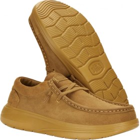 Resim Erkek Oxford ( Klasik) HD.41975-77H Hey Dude Wally Xtra Suede Golden Yellow 