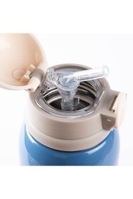 Resim Tantitoni KAKE MAVİ AYICIK DESENLİ ÇİFT KAPAKLI ÇOCUK TERMOSU 600ML 