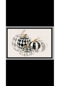 Resim Balkabağı Desenli Runner Takımı 40 X 140 Renkli 