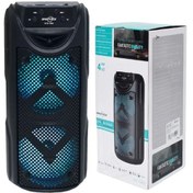 Resim Greatnice GTS-1550 USB-TF-FM 4x2" Ledli Bluetooth Speaker 