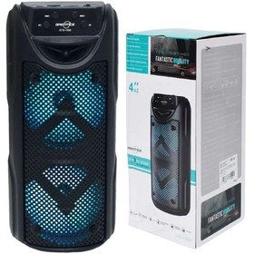 Resim Greatnice GTS-1550 USB-TF-FM 4x2" Ledli Bluetooth Speaker 