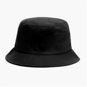 Resim Siyah Bucket Şapka Hava Geçişli Yumuşak Balıkçı Hat Unisex 