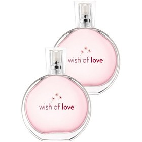 Resim Avon Wish Of Love Kadın Parfüm EDT 2 x 50 ML 