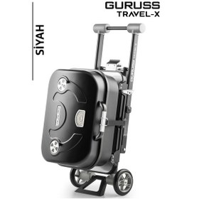 Resim Guruss Travel-x Taşınabilir Mangal Siyah Model:grs40 