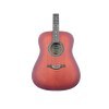 Resim Madison MAG-41M-TRD Trans Red Akustik Gitar (Kılıf-Pena) 