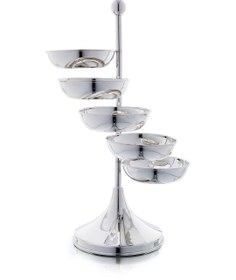 Resim Silver Plated Pedestal Snack Bowl - Big five 