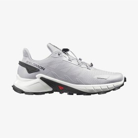 Resim Salomon Supercross 4 Alloy/white/black Erk Patika Koşusu Ayakkabısı L45447500 Gri 