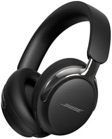 Resim Bose QuietComfort Ultra Bluetooth Kulaklık (2. Nesil), Uzamsal Ses Özellikli Kablosuz Kulaklık, Kulak Üstü Gürültü Engelleme ve Mikrofon, 30 Saate Kadar Çalma Süresi, 