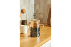 Resim Feyza Design Elegant French Press 800 Ml, Bulaşık Makinesi ve Isıya Dayanıklı 