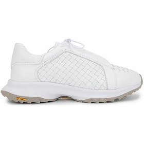 Resim Tamer Tanca Erkek Hakiki Deri Beyaz Sneakers & Spor Ayakkabı 1092 22221 Erk Ayk Y25 Beyaz Dr/orgu Beyaz 