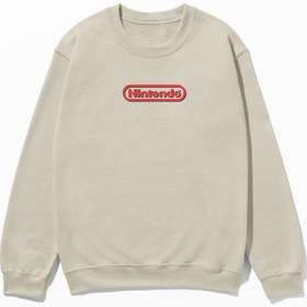 Resim Nintendo - Sweatshirt - Krem / M 