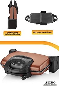 Resim Goldmaster Lezzito By-5401B Tost Makinesi Beyaz 