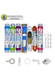 Resim Pemax Water Solutions Kapalı Kasa Su Arıtma Cihazları Sertifikalı 7'li Vontron 4000 TDS Mebran Tatlandırıcı-B12-Mineral 