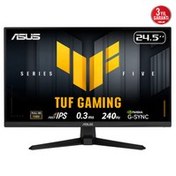 Resim ASUS TUF GAMING VG259QM5A 24,5" 0.3ms, 240Hz, Full HD, DP, 2xHDMI, Hoparlör, Fast IPS LED, ELMB Sync Premium, GAMING Monitör 