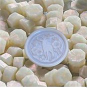 Resim Mühür Mumu 50 Davetiye Için 150 Boncuk Model 105 Sedef Mavi 