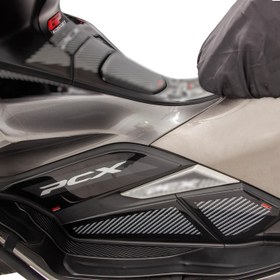 Resim Honda PCX 125 / 150 2018-2020 Uyumlu Yan Alt Ayak Pad Beyaz Gp Kompozit