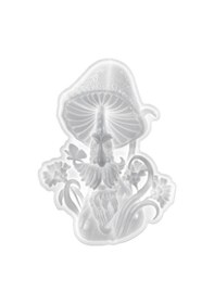 Resim Kendin Yap Mantar Adam Süsü Silikon Kalıp Kristal Reçine Epoksi El Sanatları 