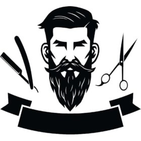 Resim Erkek Kuaför (Oto-Motor-Laptop-Duvar-Dekor) 20 x 18 cm 