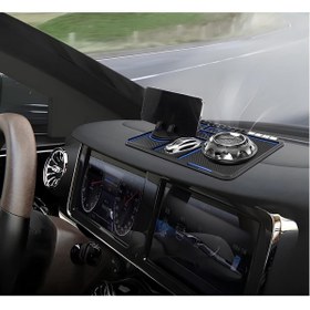 Resim İB GLOBAL Torpido Üstü Numaratörlü Telefon Tutucu Kaydırmaz Mat Araba için Kaymaz PED 