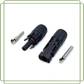 Resim Solar Mc4 Konnektör Tekli Bağlantı Seti 1 Dişi 1 Erkek 