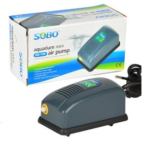 Resim Sobo Sb-108 Tek Çıkışlı Hava Motoru 3l/Dak. 2.5 W 