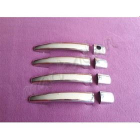 Resim Woc Chrome Citroen C4 Picasso Krom Kapı Kolu 2006-2013 4 Kapı Pas 