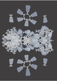 Resim Perde Düğme Makine Dikmeli 1.000'li Renkli 