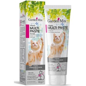 Resim Cosmotex Garden Mıx Kedı Multıvıtamın Macun 100 Gram X 2 Adet 