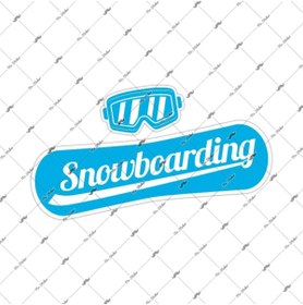 Resim Bay Etiket Hbg44 Snowboard Etiketi 
