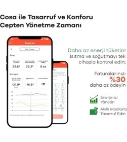 Resim Akıllı Oda Termostatı V5, Wi-Fi Kablosuz Kombi ve Klima Kontrolü, Beyaz 