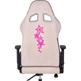 Resim / Rio Plus Balerion Love Serisi Terletmez Kadife Kumaş Pembe Gaming Oyuncu Koltuğu / 120 kg Taşır 