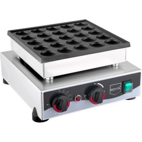 Resim Remta W26 Tekli 25'li Yuvarlak Elektrikli Bubble Waffle Makinesi 