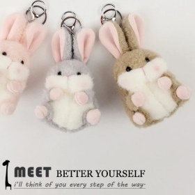 Resim OIMG Küçük Peluş Kolye Okul Çantası Çekicilik Anahtarlık Butik Kapma Makinesi Klip Bebek Makine Bebekleri (Yurt Dışından) 